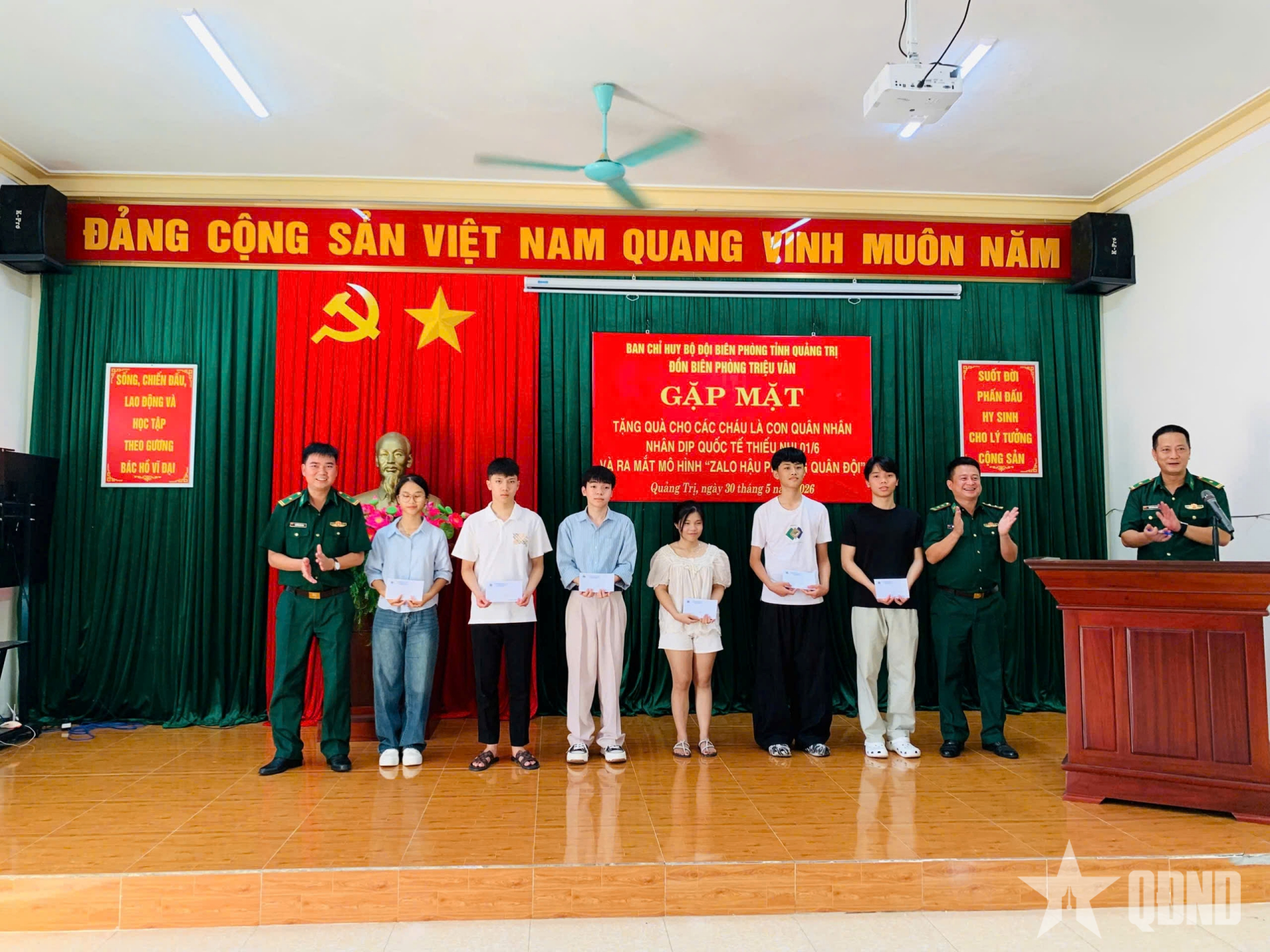 Đồn Biên phòng Triệu Vân ra mắt mô hình “Zalo hậu phương quân đội”